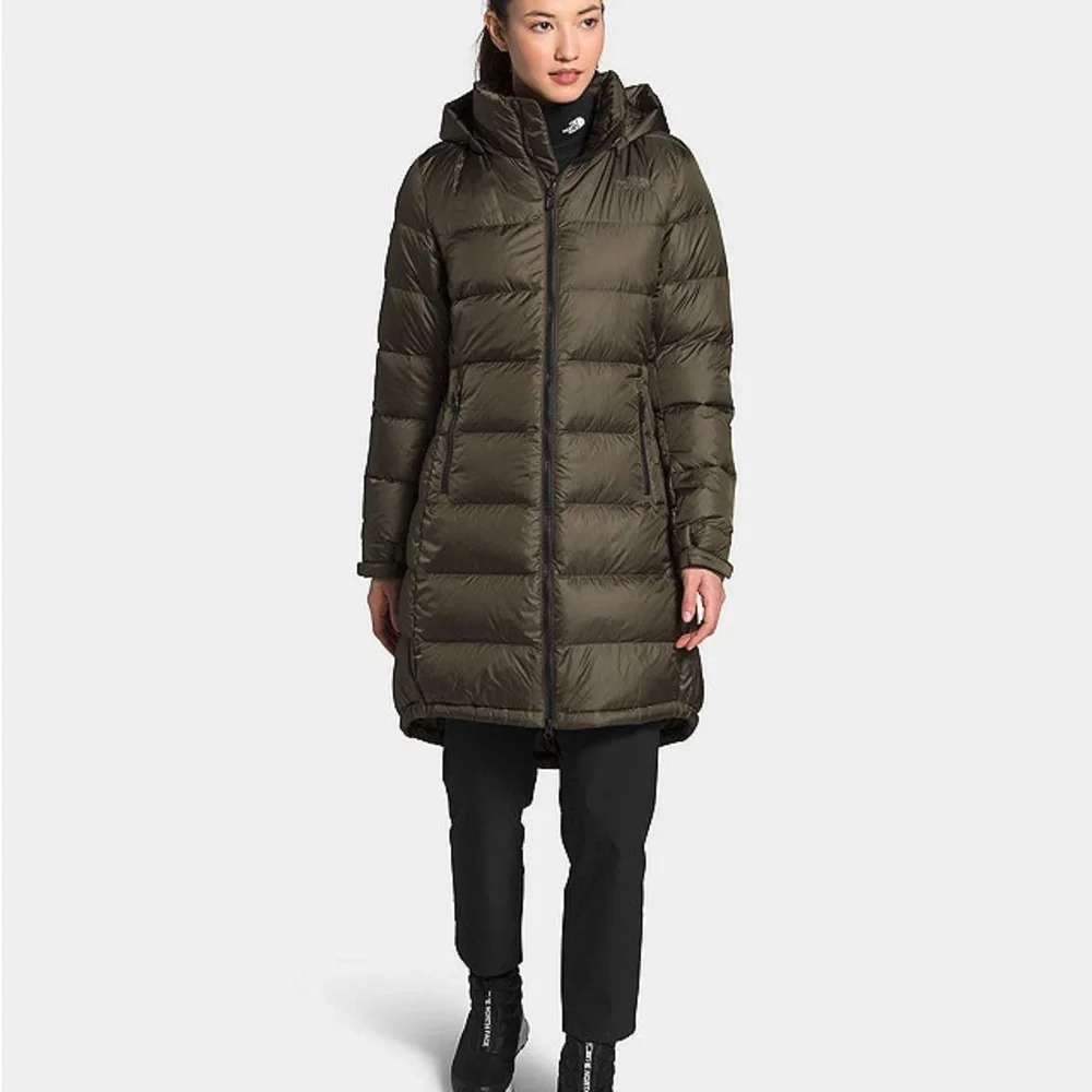 The North Face Women's Metropolis Parka 3 Down Coat New Taupe Green XS S M L XL - Picture 11 of 11